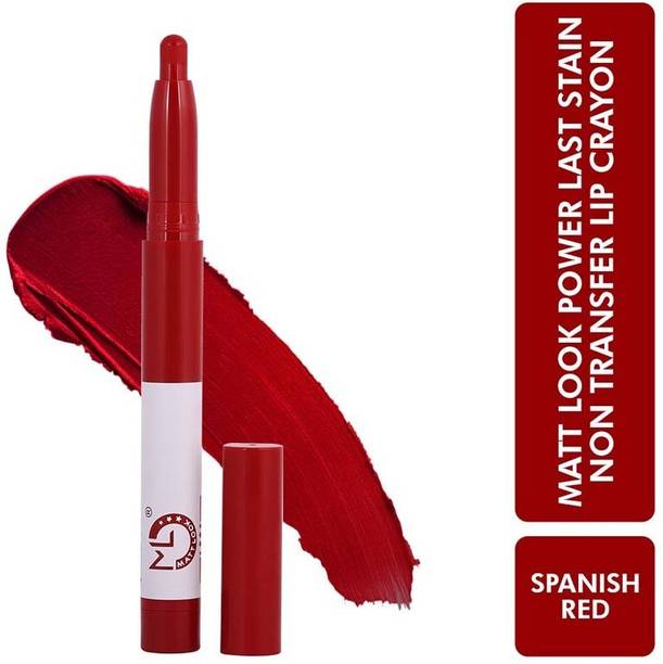 मैटलुक Power Last Lip Stain Rich Color, non Transfer Lipstick
