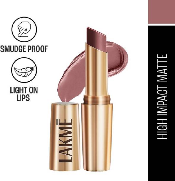 Lakmé 9TO5 Primer + Matte Lip Color Dusty Pink