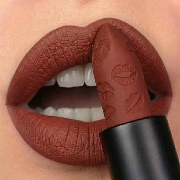 Latixmat Brown Lipstick, Matte Long Lasting Waterproof Non Stick