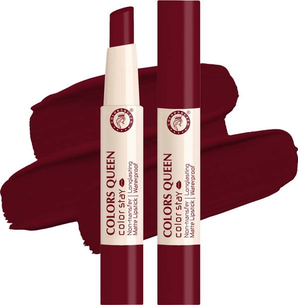 कोलर्स क्वीन Color Stay Long Lasting Non Transfer Matte Lipstick
