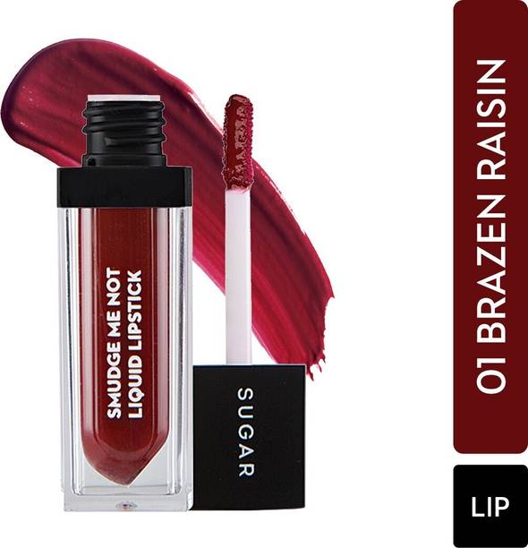 SUGAR Cosmetics Smudge Me Not Liquid Matte Lipstick,Transferproof & Enriched with Vitamin E