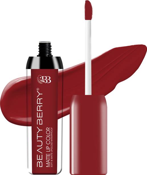 Beauty Berry Soft & Matte Waterproof Lip Color Long Lasting Liquid Lipstick