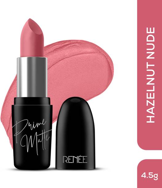 Renee Prime Matte Lipstick - Lightweight, Long-Lasting, Non-Drying, with Vitamin E
