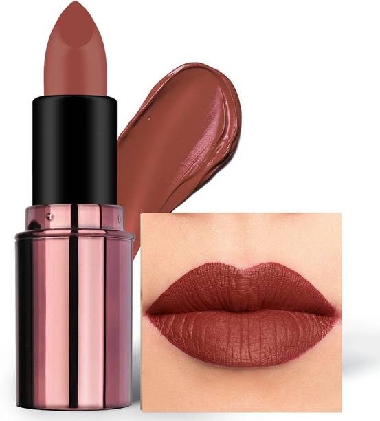 DARYUE Deep Mocha Matte Crayon Lipstick – Intense Color Smooth Application