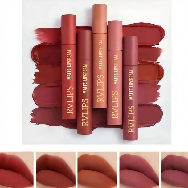 RVLIPS Beauty Ultra Smooth Matte Lip Liquid Lipstick Smooth Lip Color Weightless Finish