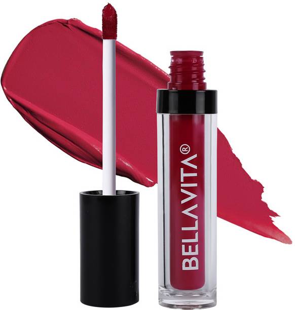 BELLAVITA Liquid Lipstick, Intense Moisturisation, Ultra Matte Finish