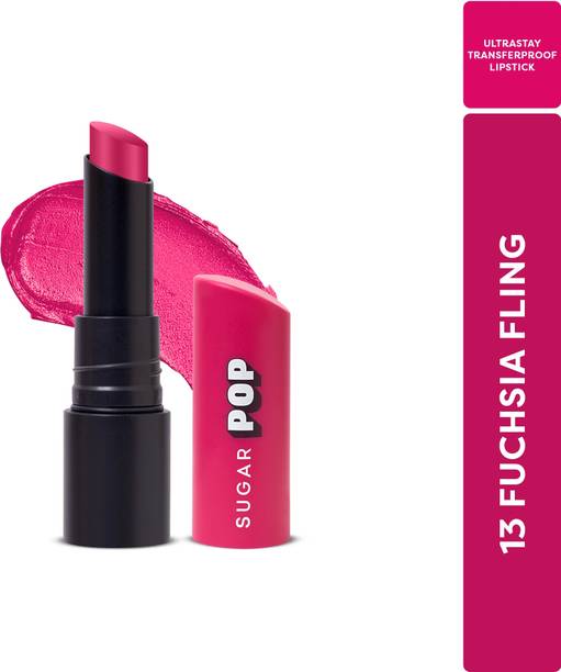 SUGAR POP Ultrastay Transferproof Lipstick 13 Fuchsia Fling - Waterproof | Smudgeproof