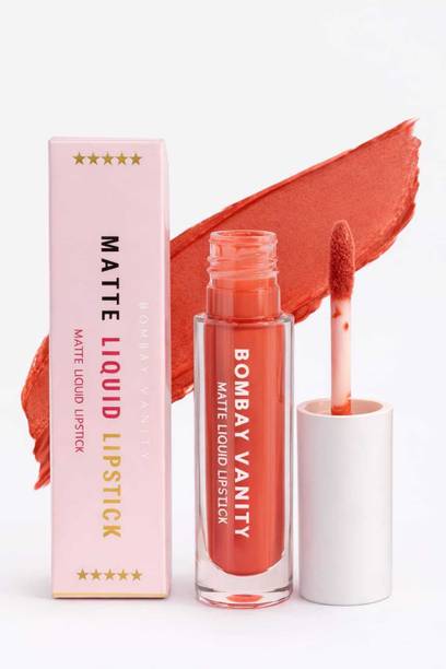 Bombay Vanity Non-Sticky Matte Finish Liquid Lipstick | Long Lasting | Candid Shade