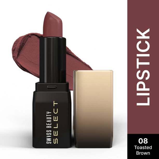 SWISS BEAUTY Select Dare To Matte Creamy Lipstick with Velvety matte finish