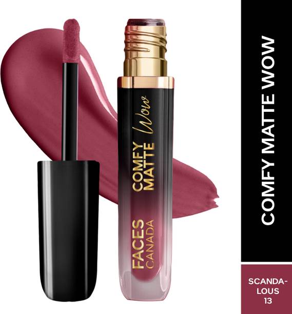 फेसेस कनाडा Comfy Matte Wow Liquid Lipstick | Long Lasting | Waterproof