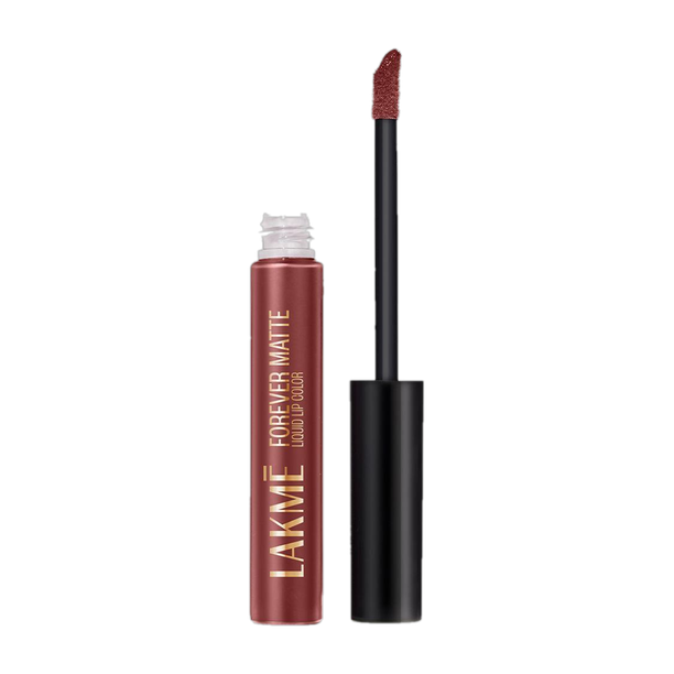 Lakmé Forever Matte Liquid Lip, 16hr Lipstick, Waterproof & Smudgeproof