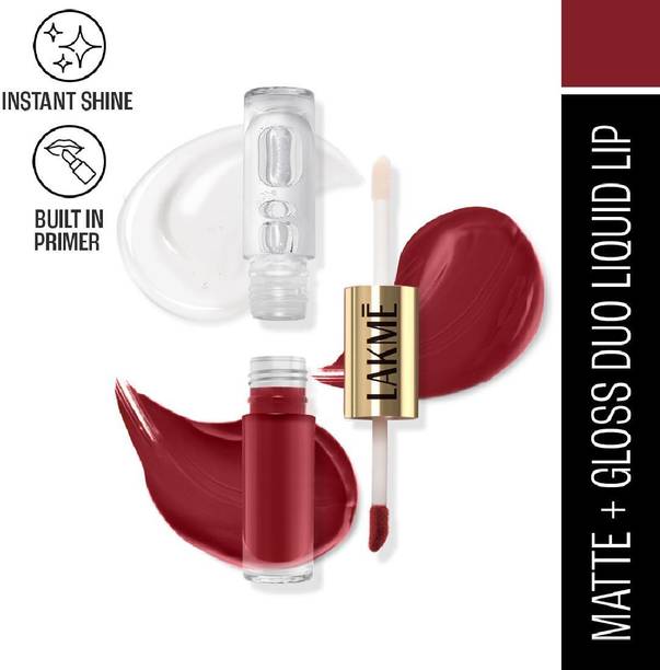 Lakmé 9 to 5 Matte to Glass Liquid Lip