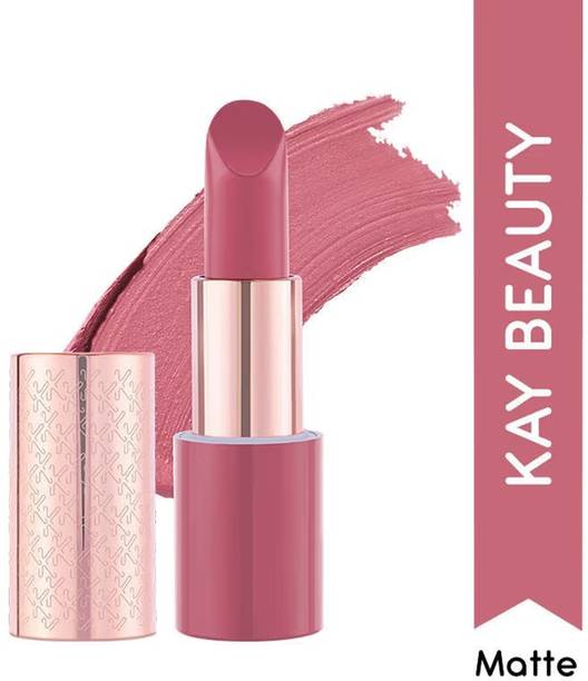 Kay Beauty Matte Drama Matte Lipstick Enriched With Grape Seed Oil Suspense 4.2g