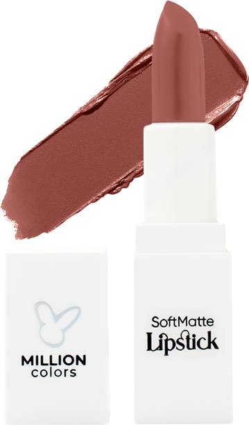 Million Colors Soft Matte Long Lasting Lipstick| Infused With Almond Oil and Vitamin E