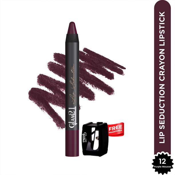 Glam21 Lip Seduction Non-Transfer Crayon Lipstick|Longlasting Creamy Matte Formula