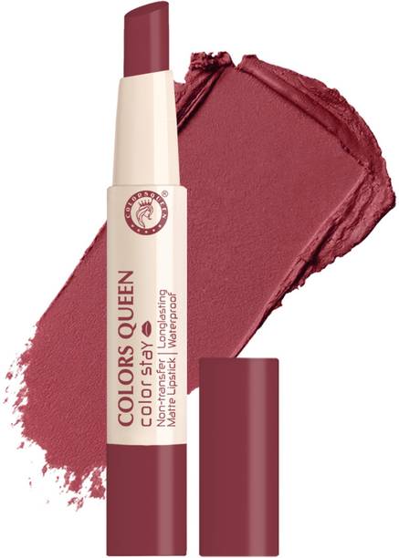 COLORS QUEEN Color Stay Long Lasting Non Transfer Waterproof Matte Lipstick