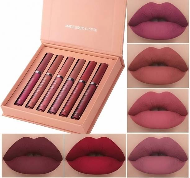 kHUDAt Weightless Liquid Lipstick 6 Shades Comfortable Wear