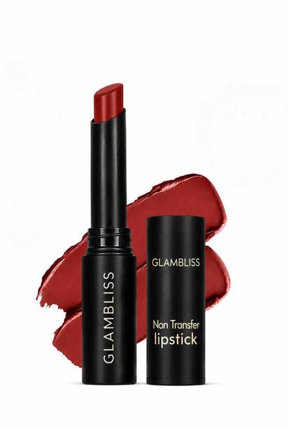 Glambliss All Day Non Transfer Lipstick Creamy Matte Finish Smudge & Waterproof