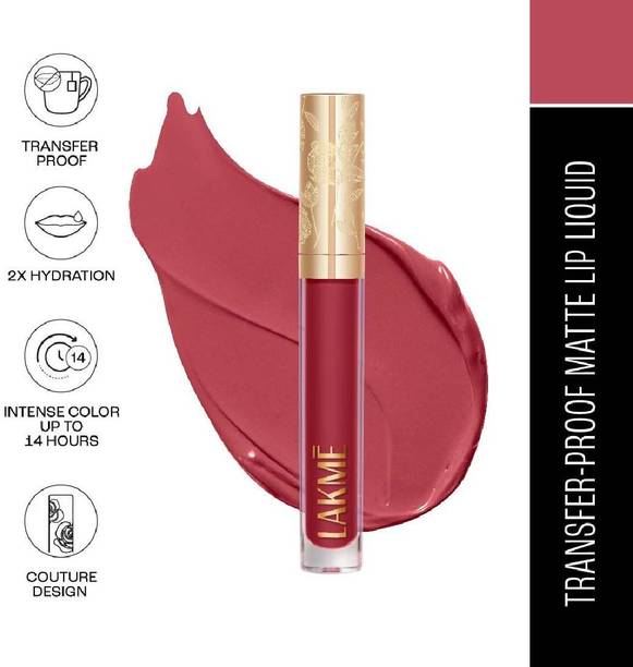 Lakmé Rouge Bloom Matte Lip Liquid Delicate Daisy 302