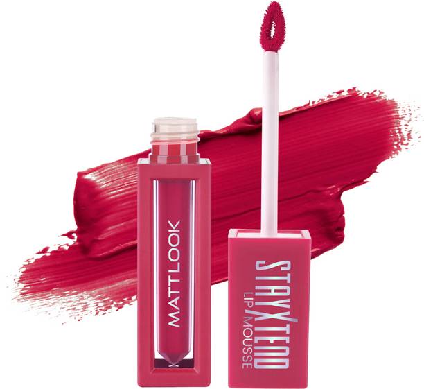 MATTLOOK Stayxtend Lip Mousse Enriched With Vitamin E & Non Sticky Matte Liquid Lipstick