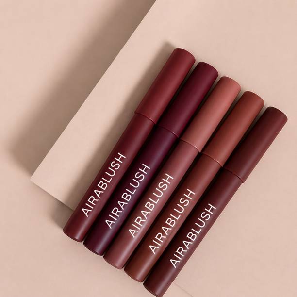 AIRABLUSH Soft & Matte Waterproof Lip Color Long Lasting Liquid Lipstick V-315