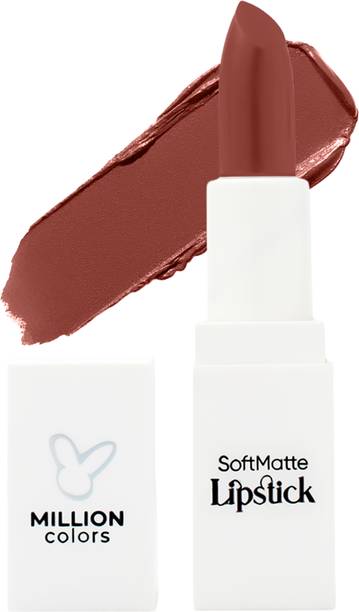 Million Colors Soft Matte Long Lasting Lipstick| Infused With Almond Oil and Vitamin E