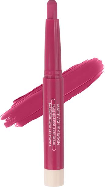 maliao Matte Cat Lip Crayon Transfer Proof Lightweight Lipstick