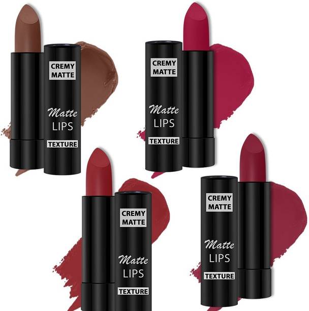 Ramp Walk Cremy Matte Stick Lipstick enriched with Jojoba Oil & Vitamin E
