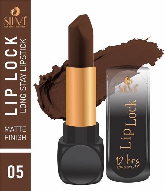 SILVI Matte Lipstick for Women|Transferproof & Smudgeproof|Enriched With Jojoba Oil