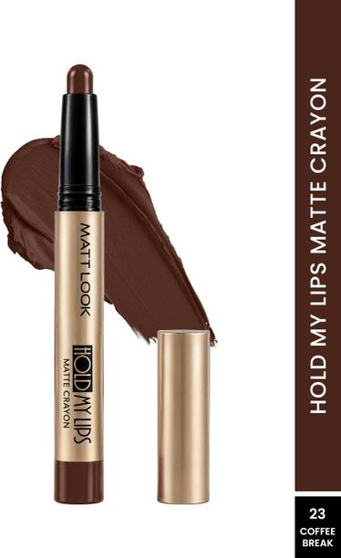 MATTLOOK Hold My Lips Matte Crayon Lipstick | Non-Transfer | Long Lasting Matte Lipstick