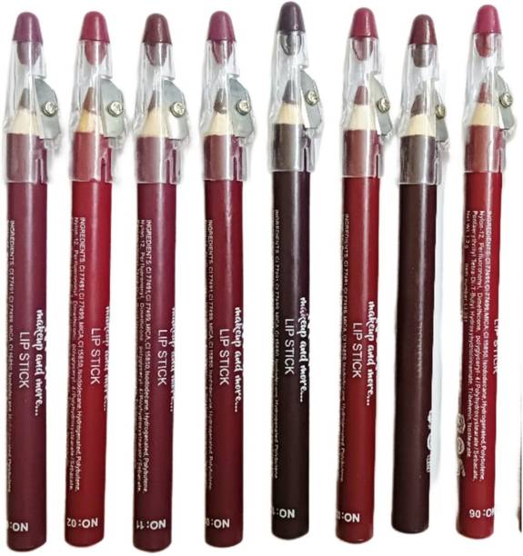 WECHARMERZ Waterproof Professional Multi-coloured Super Matte Lip Sticks Pencil