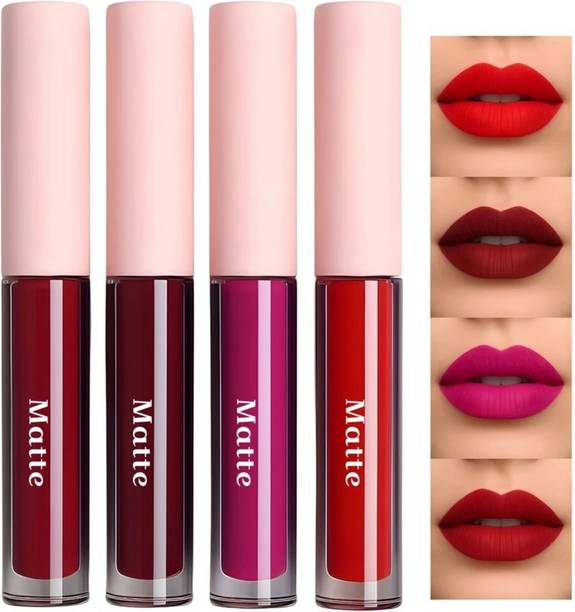 Everwey Matte Finish Long Lasting Waterproof Lipsticks