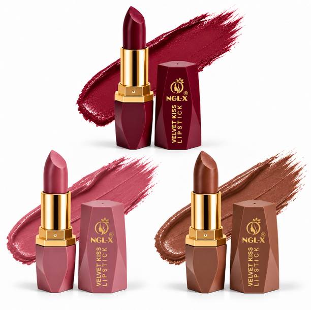 ngl-x Velvet Kiss Lipstick – Rich Color, Velvety Finish & Elegant Premium Packaging a2