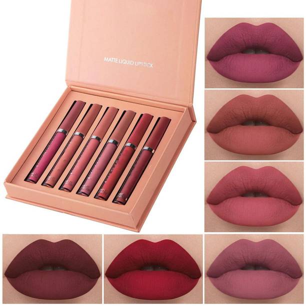 INWISH NEW lipstick waterproof combo 72 Hours Stay liquid matte smudgeproof longlasting