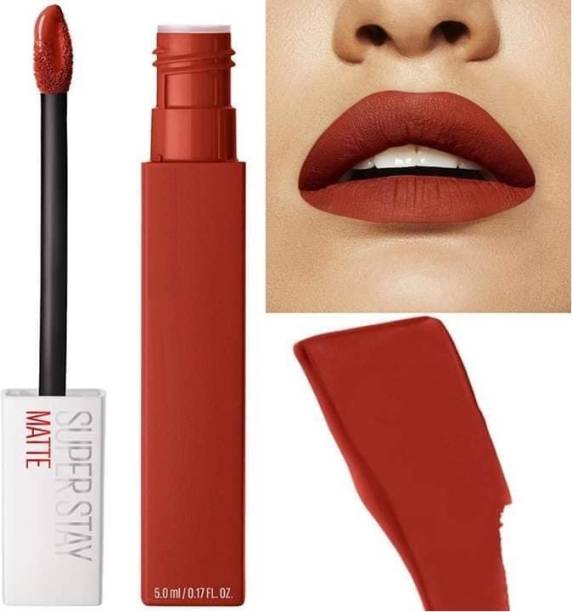 GULGLOW New Matte Lipstick, Super Stay Lipstick Non Transfer Deep Red Lipstick