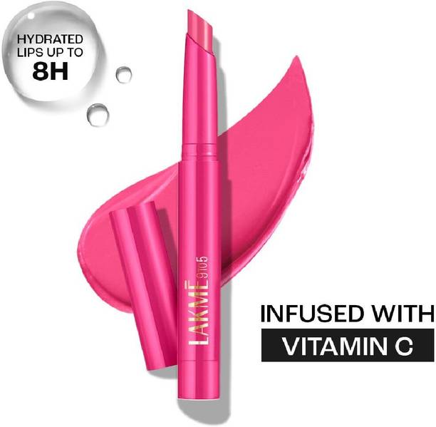 Lakmé 9 to 5 Forever Matte Lip Crayon with Vitamin C, Long-lasting Hydration