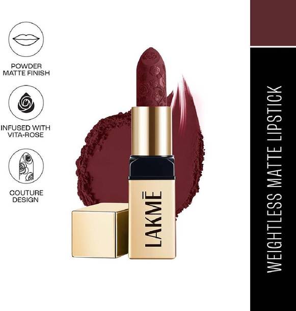 Lakmé Rouge Bloom Powder Matte Bullet Plum Garden-208