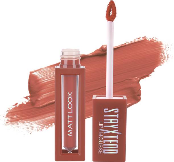 MATTLOOK Stayxtend Lip Mousse Enriched With Vitamin E & Non Sticky Matte Liquid Lipstick