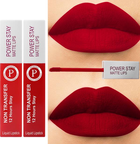 Perpaa Non Transfer Smudge Proof Longlasting Sensational Liquid Matte Lipstick