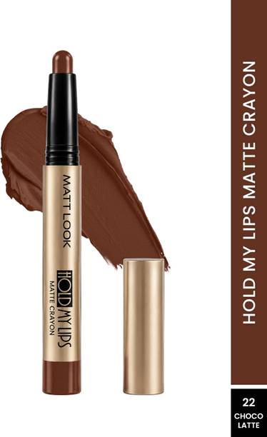 MATTLOOK Hold My Lips Matte Crayon Lipstick | Non-Transfer | Long Lasting Matte Lipstick