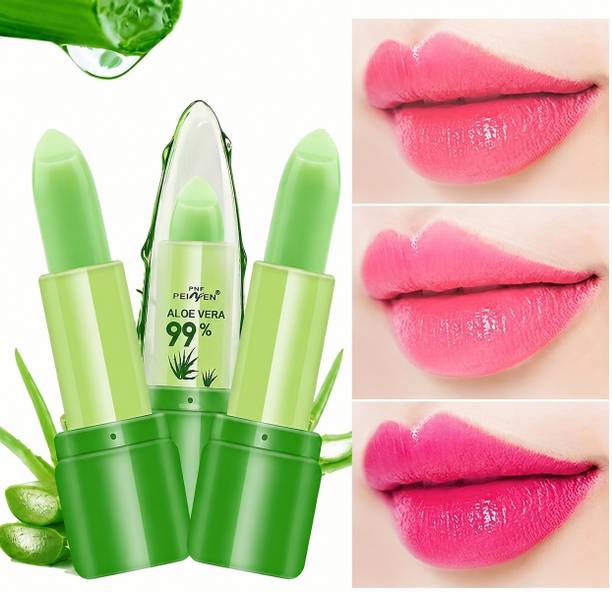 Orlisse Aloe Vera Moisturising Colour Changing Lipstick, 99% Soothing Gel