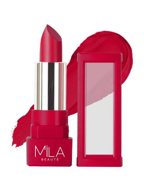 mila beaute Matte Lipstick | Highly Pigmented & Lightweight Formula | Matte Finish |