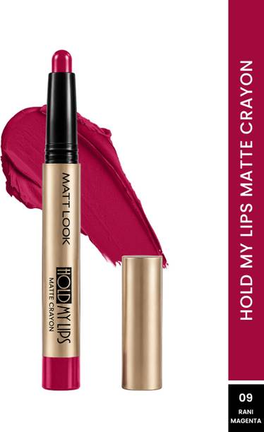 MATTLOOK Hold My Lips Matte Crayon Lipstick | Non-Transfer | Long Lasting Matte Lipstick
