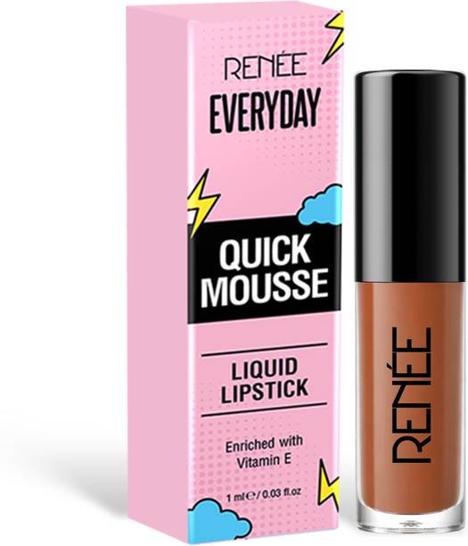 Renee Everyday Quick Mousse Matte Liquid Lipstick With Shea Butter & Jojoba Oil