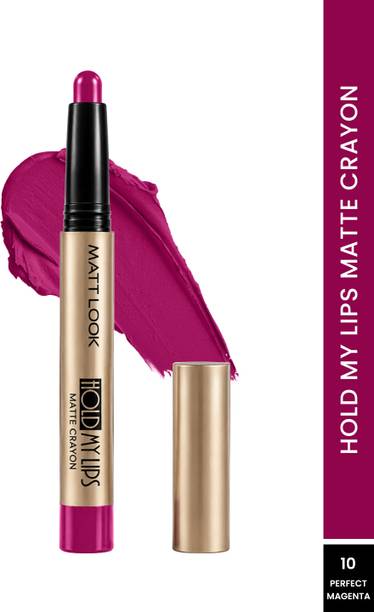 MATTLOOK Hold My Lips Matte Crayon Lipstick | Non-Transfer | Long Lasting Matte Lipstick