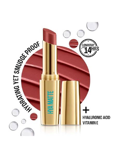 Lakmé 9to5 Hya Matte Lipstick Monday Mocha 3.6gm