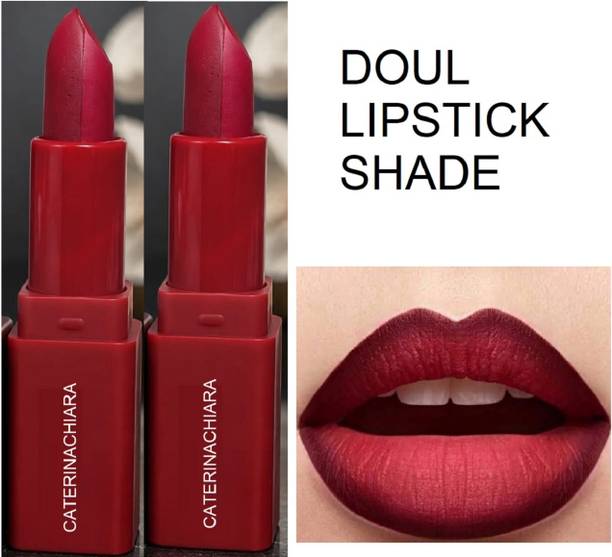 CATERINACHIARA Matte Lipstick 2-in-1 | Long Lasting Matte Lipstick for Women
