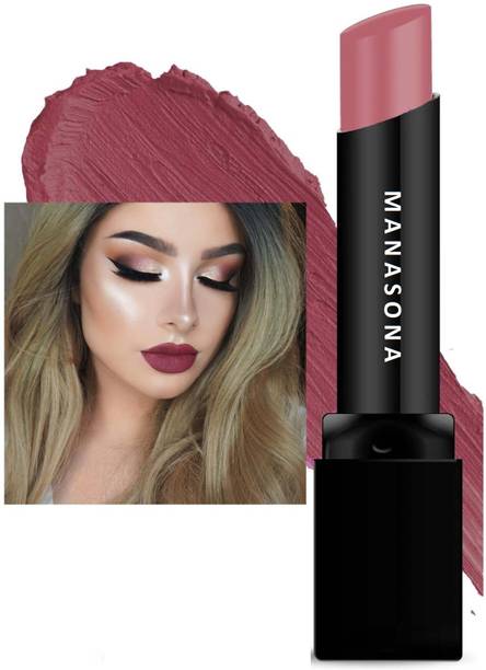 manasona Matte Non Transfer Lipstick Red Wine