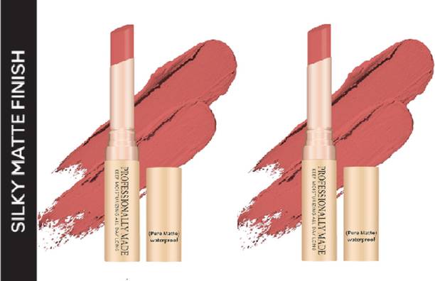 Luipui CREAMY LONG LASTING, FULL COVERAGE LIPSTICK FOR ALL DAY WEAR PACK OF 2
