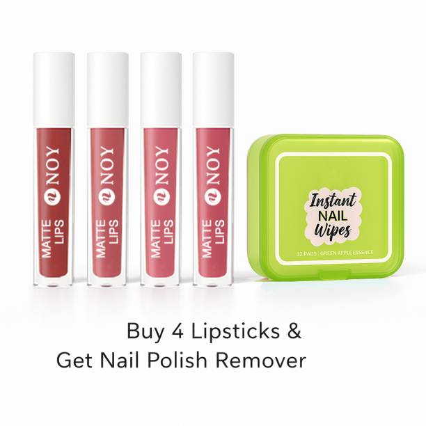 NOY Transfer Proof Liquid Lipstick Long Wear Free Nail Polish Remover Paper